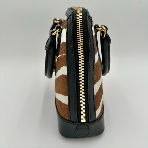 RARE NEW Gucci Zebra Print Horsebit Bag - Picture 5 of 11